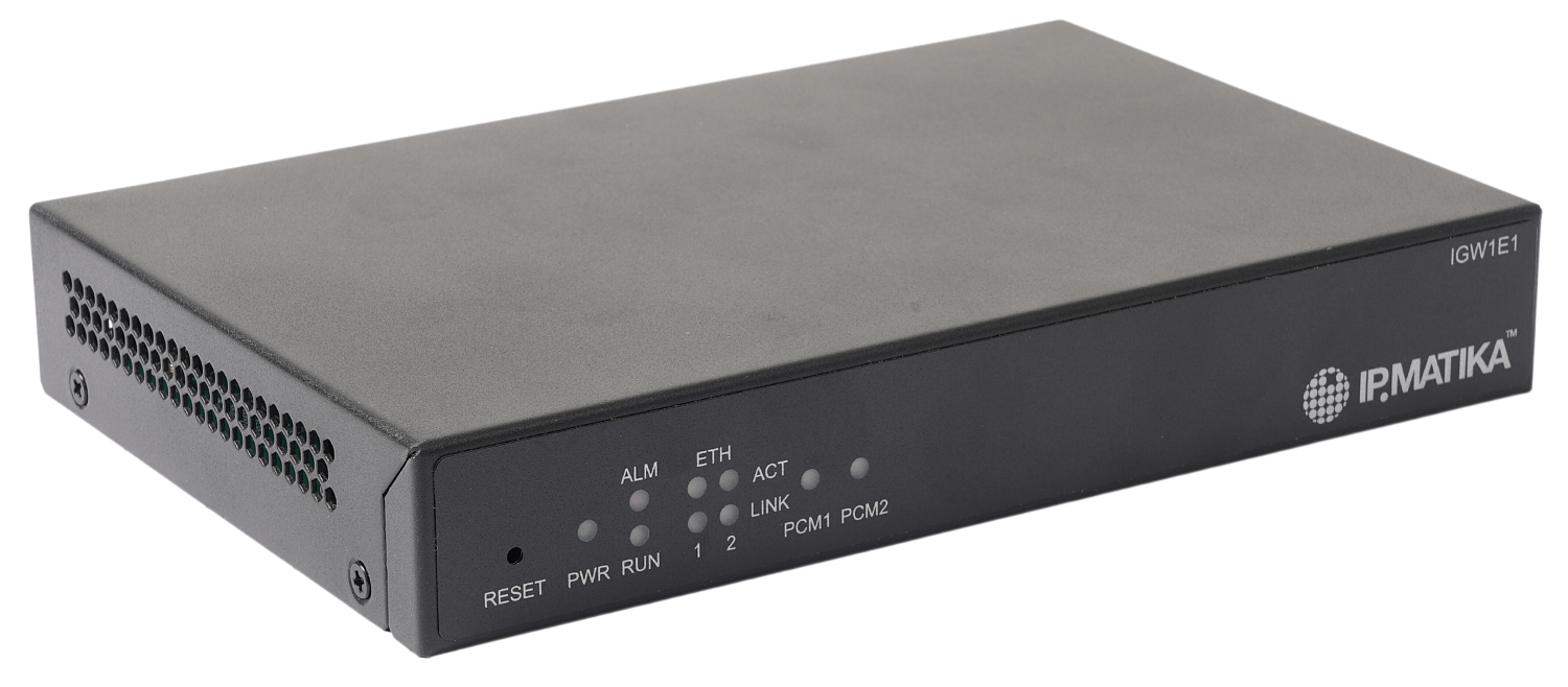 IPmatika IGW1E1, VoIP-PRI шлюз E1/T1/J1